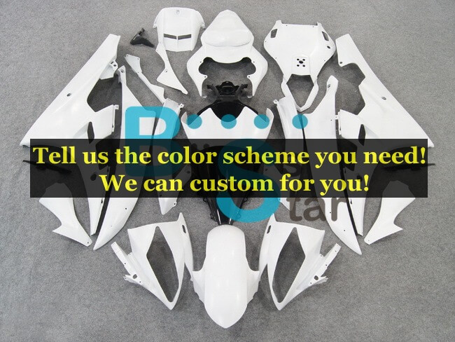 (image for) custom fairing kits fit for Yamaha YZF 600 R6 2006-2007 - Click Image to Close